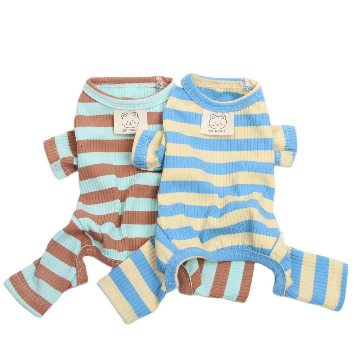 Striped Pet Pajamas - Pet Panache Boutique