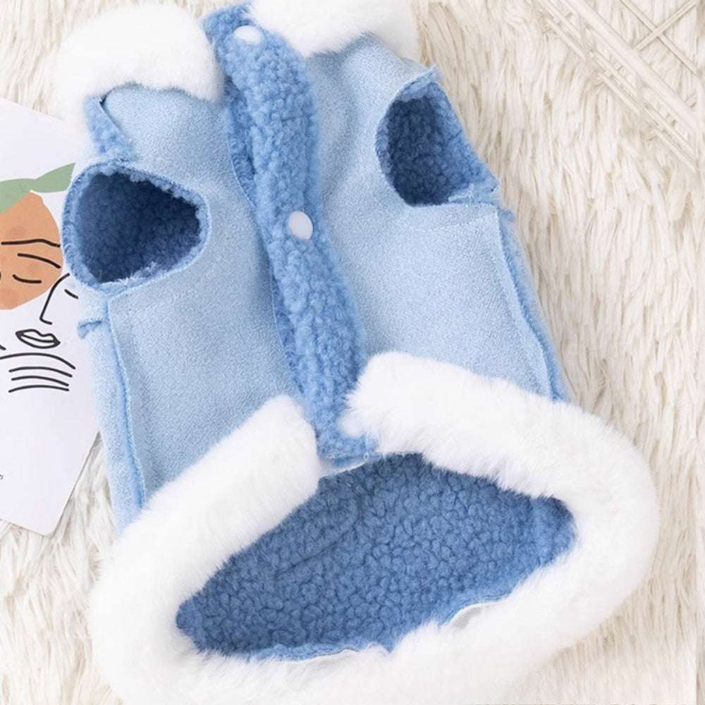 Suede Heart Vest - Pet Panache Boutique